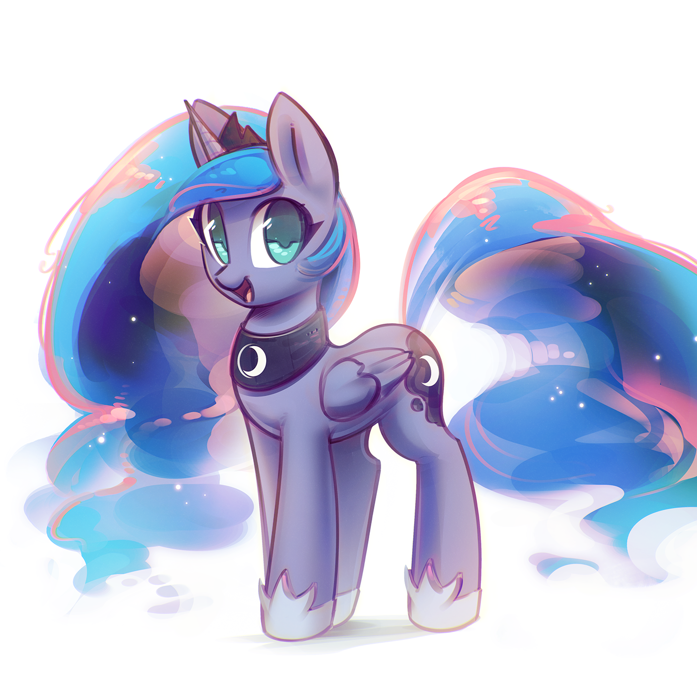 Princess luna - My little pony, Princess luna, Mirroredsea