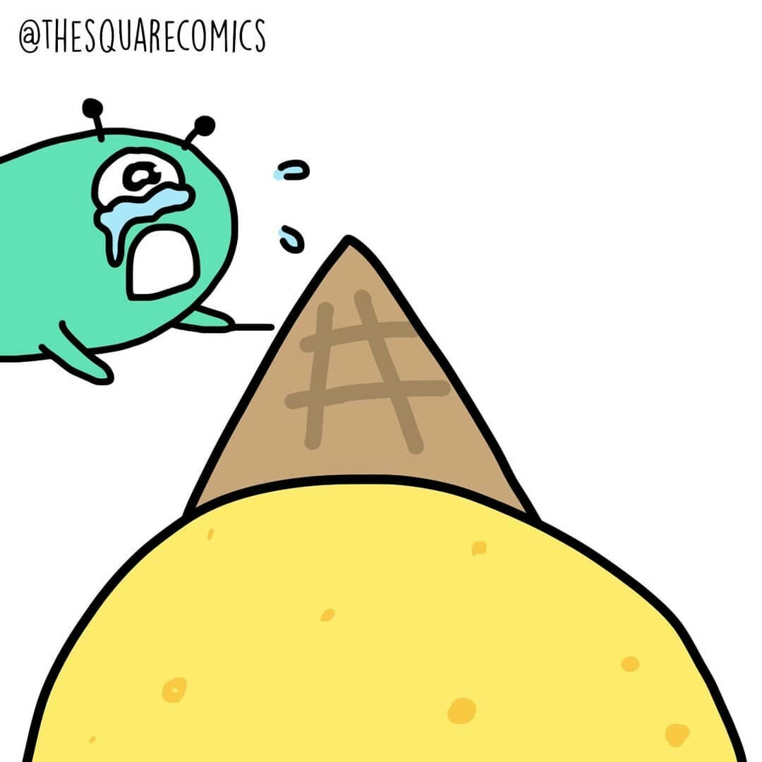 Ice cream - Comics, Web comic, Humor, Aliens, Longpost