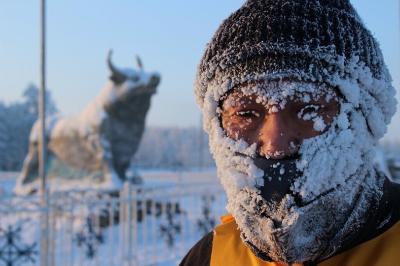 В Якутии знают толк в развлечениях. - Якутия, Марафон, Оймякон, Длиннопост