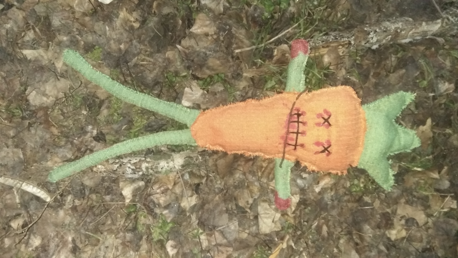 carrot revenge - My, Carrot, Soft toy, Doll, A voodoo doll, Longpost