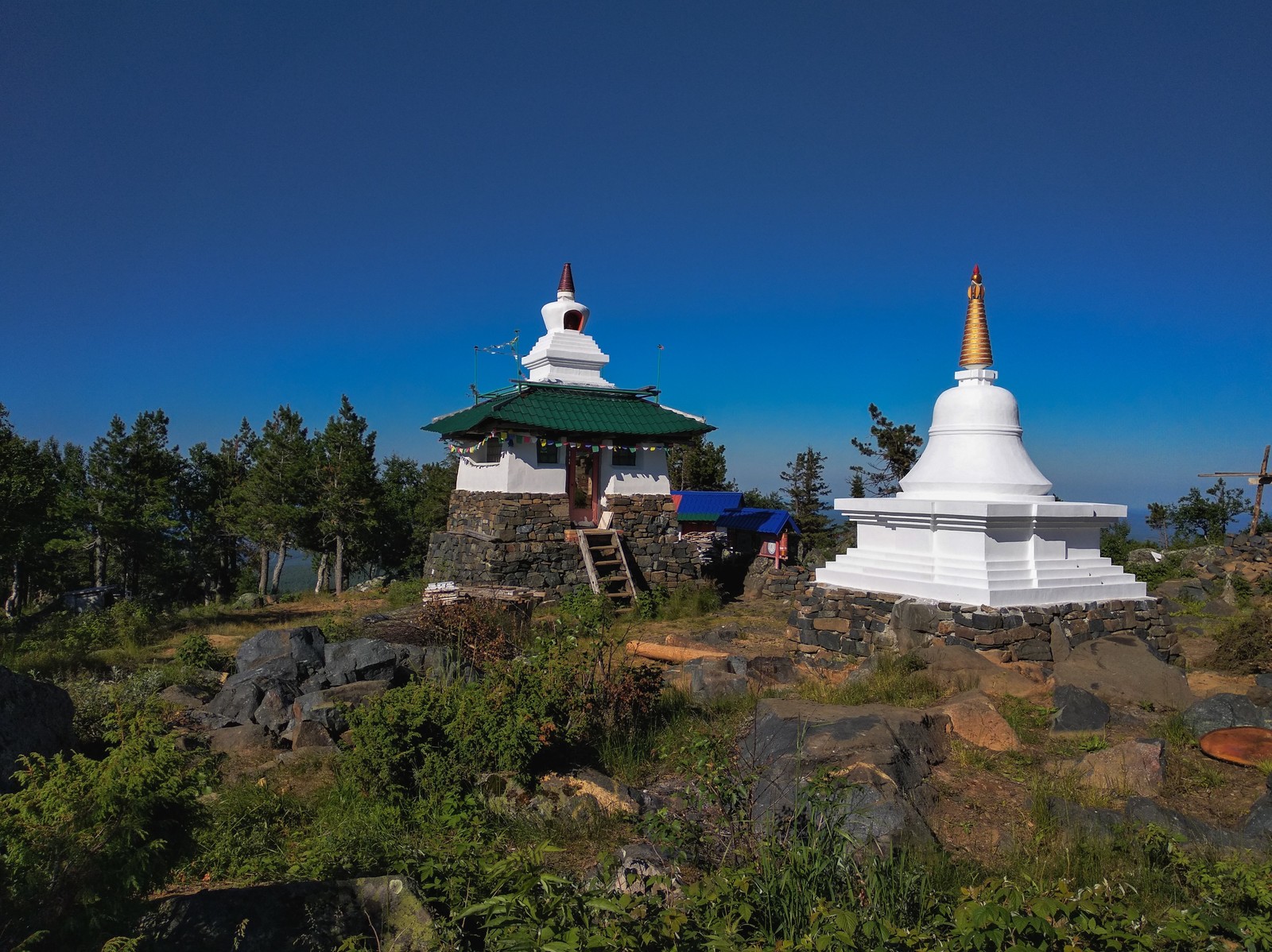 Shad Tchup Ling Buddhist Monastery and Western Quarry - My, Travels, Monastery, Buddhism, Kachkanar, The photo, Ural, Ural mountains, Longpost