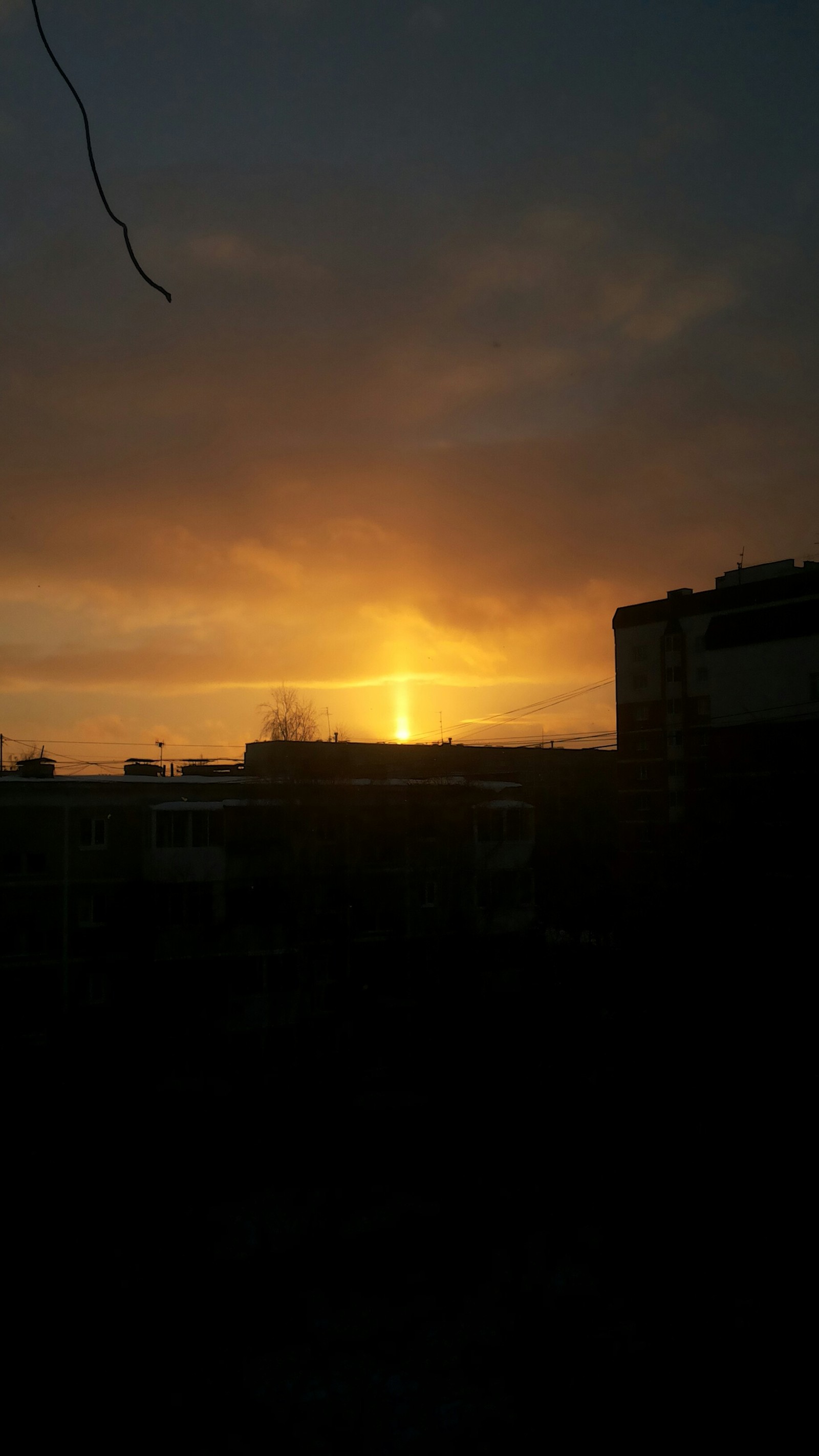 solar fountain - My, The photo, Sunset, Yekaterinburg, Longpost