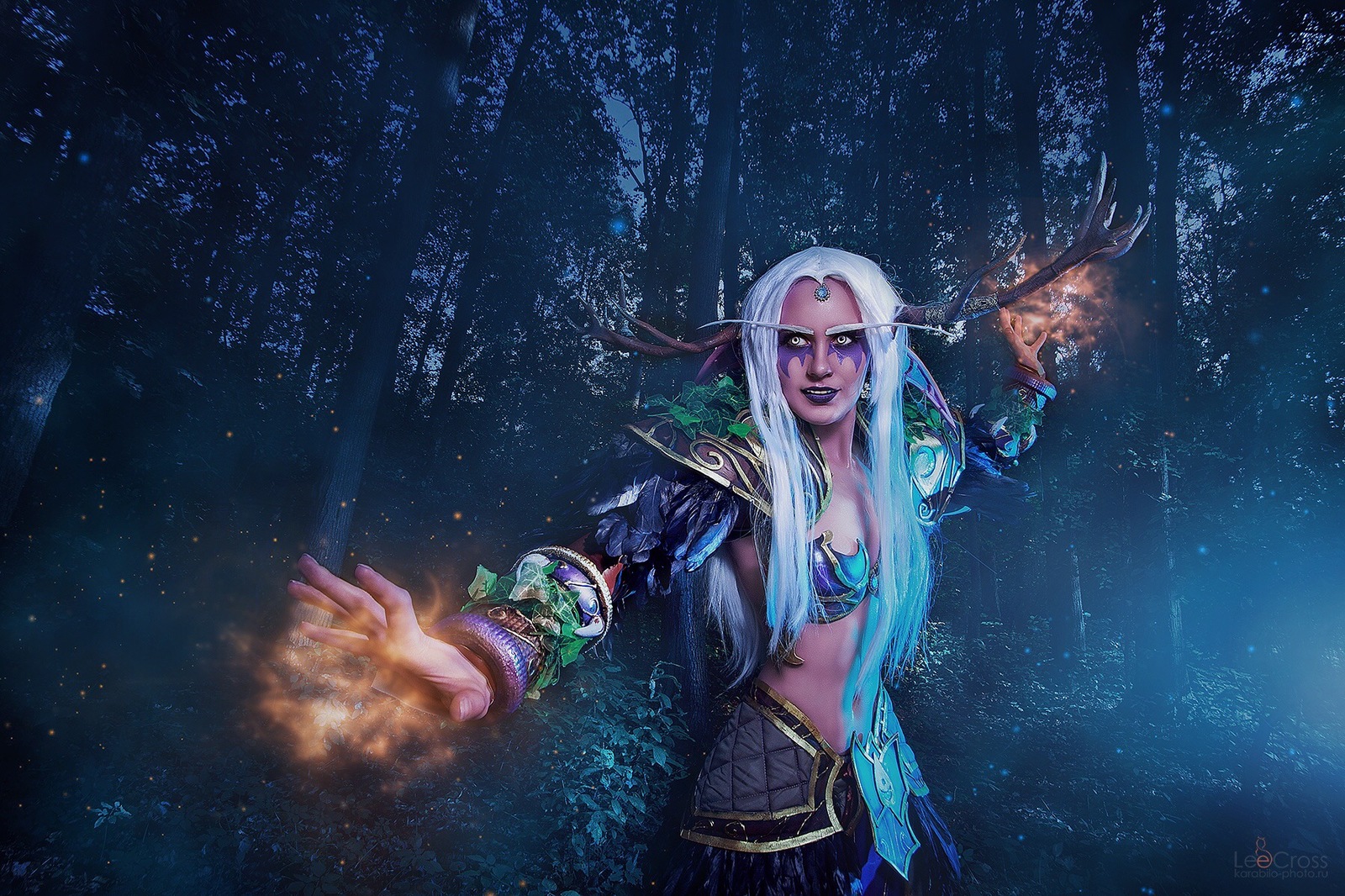 Night Elf Druid by AnoFail - Cosplay, Russian cosplay, Warcraft, World of warcraft, Night elfs, Druid, Druid, , Longpost