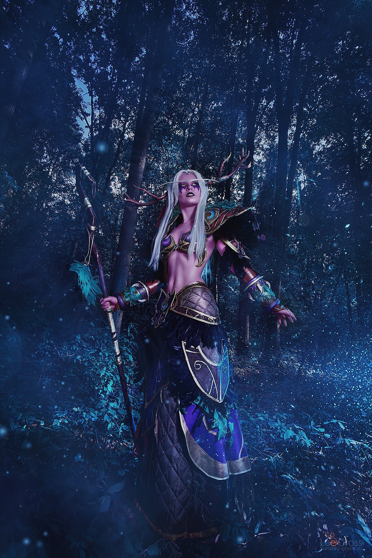 Night Elf Druid by AnoFail - Cosplay, Russian cosplay, Warcraft, World of warcraft, Night elfs, Druid, Druid, , Longpost