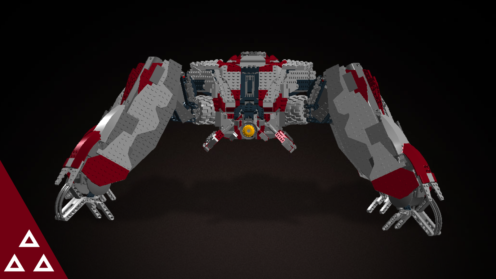 Lego Exile Scarab (Halo wars 2) - My, Halo, Lego, Halo Wars 2, Megabloks, Mega Blocks, LEGO digital designer, Constructor, Games, Longpost