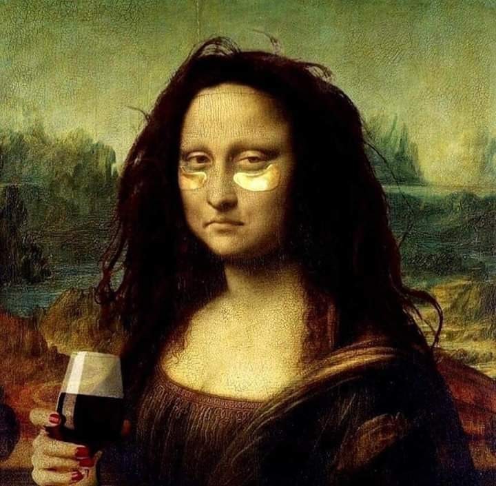 Women's morning after the holidays - Female, Mona lisa, Holidays, Hangover, Women