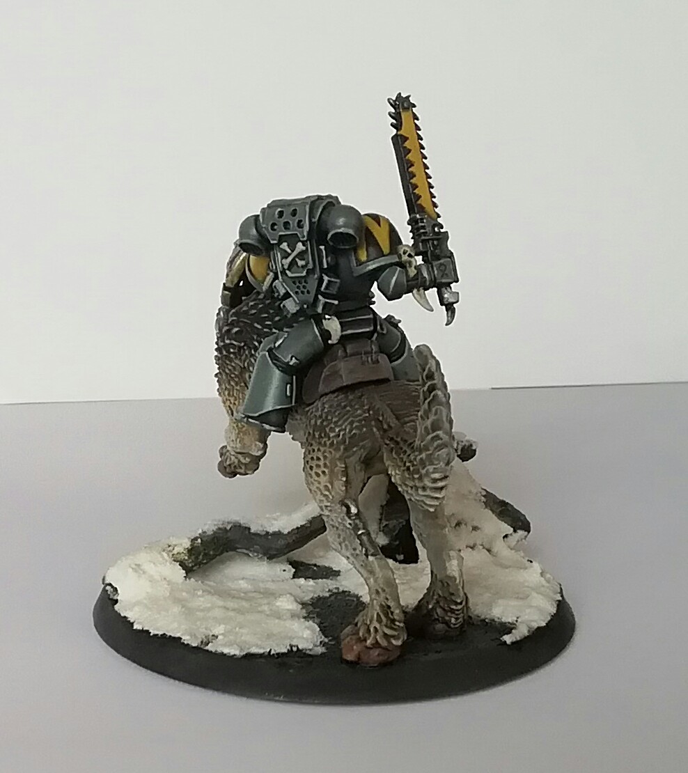 Space wolf. - My, Warhammer 40k, Space wolves, Painting, Miniature, Painting miniatures, Wh miniatures, Longpost