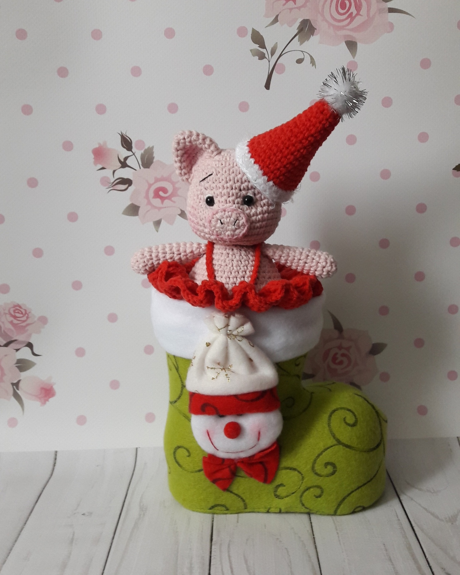 Gift) - My, Toys, New Year, Presents, Handmade, Knitting, Children