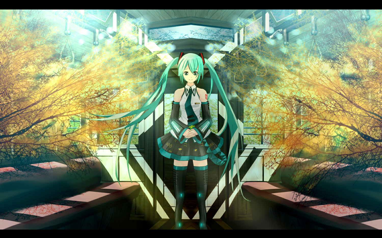 Vocaloid - Anime art, Vocaloid, Honestly stolen, Anime, Art, Longpost