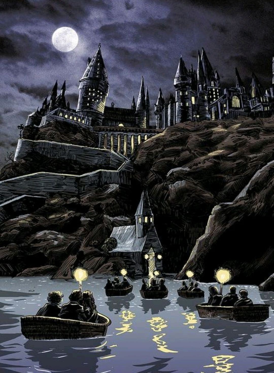 I'm going to live at Hogwarts) - Hogwarts, Harry Potter, 