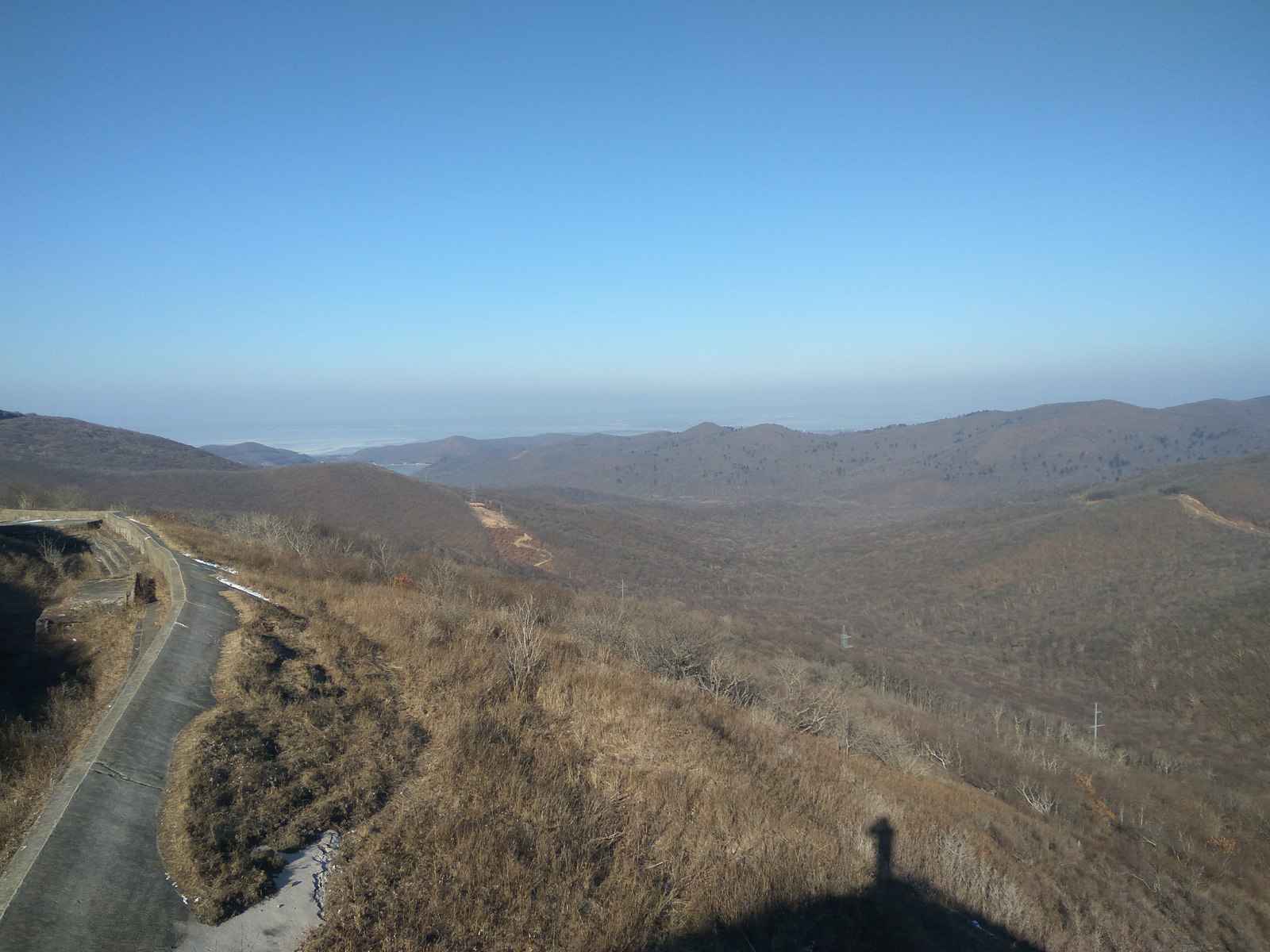 The beauty of nature from the height of Vladivostok forts - My, Fort, Vladivostok, Nature, Walk, Slippers, Longpost, Photo on sneaker