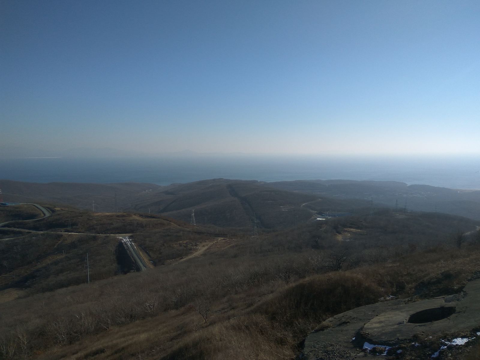 The beauty of nature from the height of Vladivostok forts - My, Fort, Vladivostok, Nature, Walk, Slippers, Longpost, Photo on sneaker