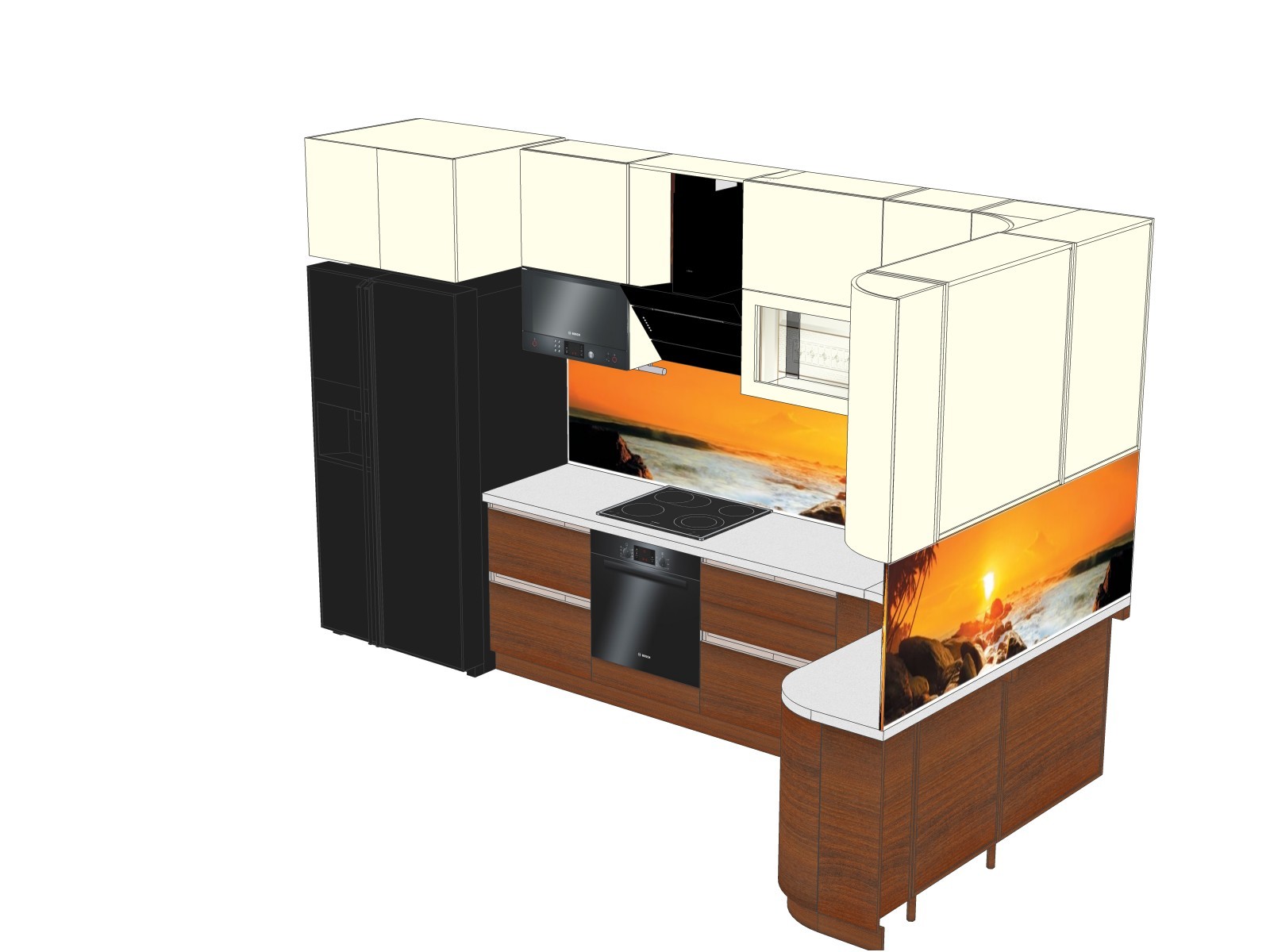 Experiment. Repair planning. Part 7. Kitchen. - My, Kitchen, Repair, Apartment, Longpost