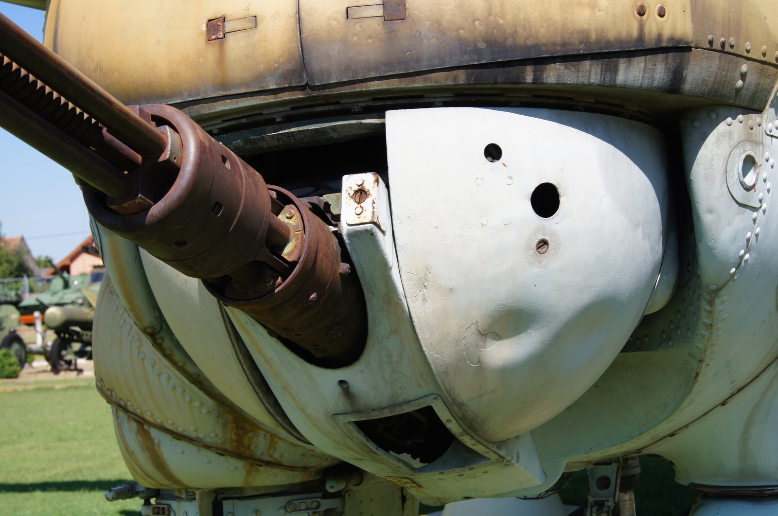 MI-24 in Kecel, Hungary. - My, Helicopter, Mi-24, Hungary, Longpost, Military equipment