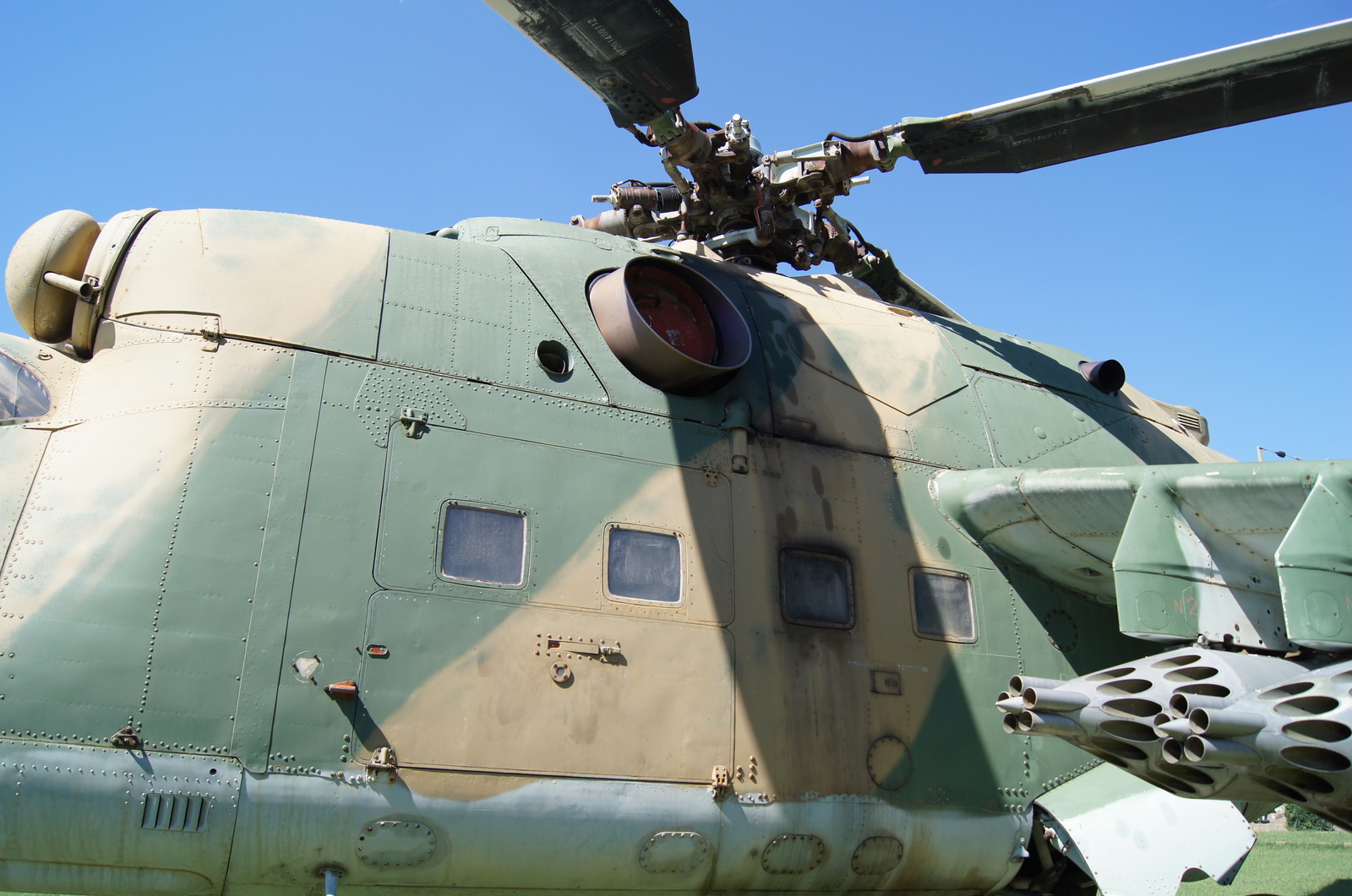 MI-24 in Kecel, Hungary. - My, Helicopter, Mi-24, Hungary, Longpost, Military equipment