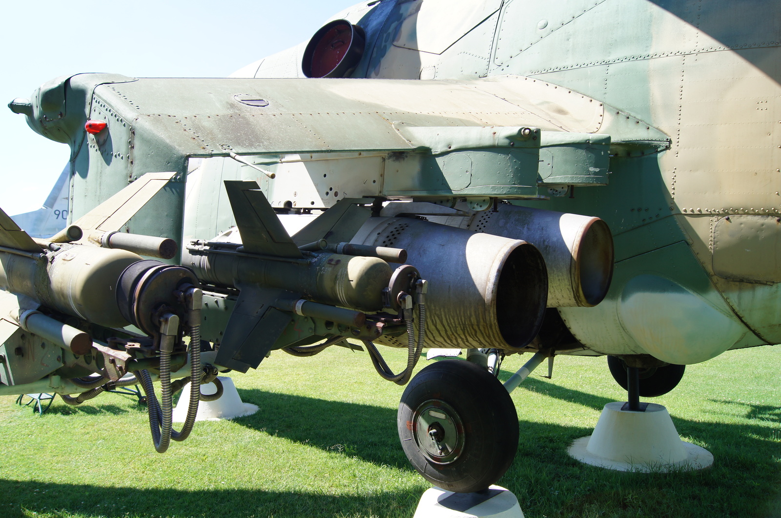 MI-24 in Kecel, Hungary. - My, Helicopter, Mi-24, Hungary, Longpost, Military equipment