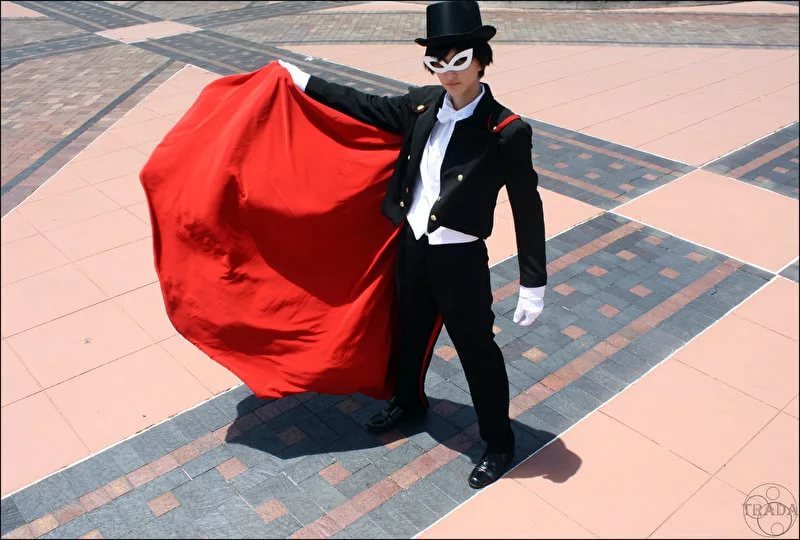 Tuxedo Mask (Cosplay) - Taxedo Musk, Anime, Sailor Moon, Guys, Longpost, Cosplay