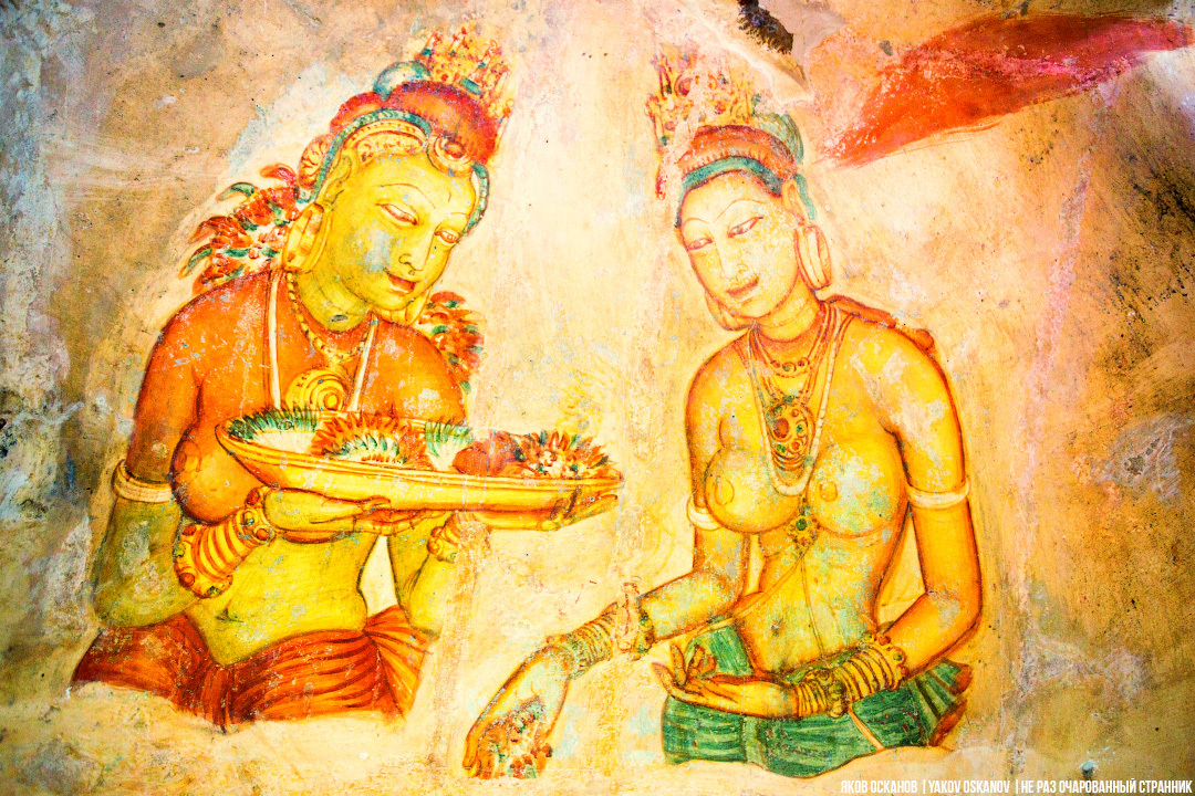 When Volume Matters - Travels, Sri Lanka, Asia, Sigiriya, Fresco, Art, Longpost