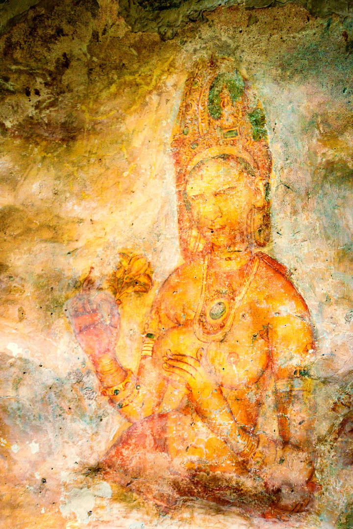 When Volume Matters - Travels, Sri Lanka, Asia, Sigiriya, Fresco, Art, Longpost