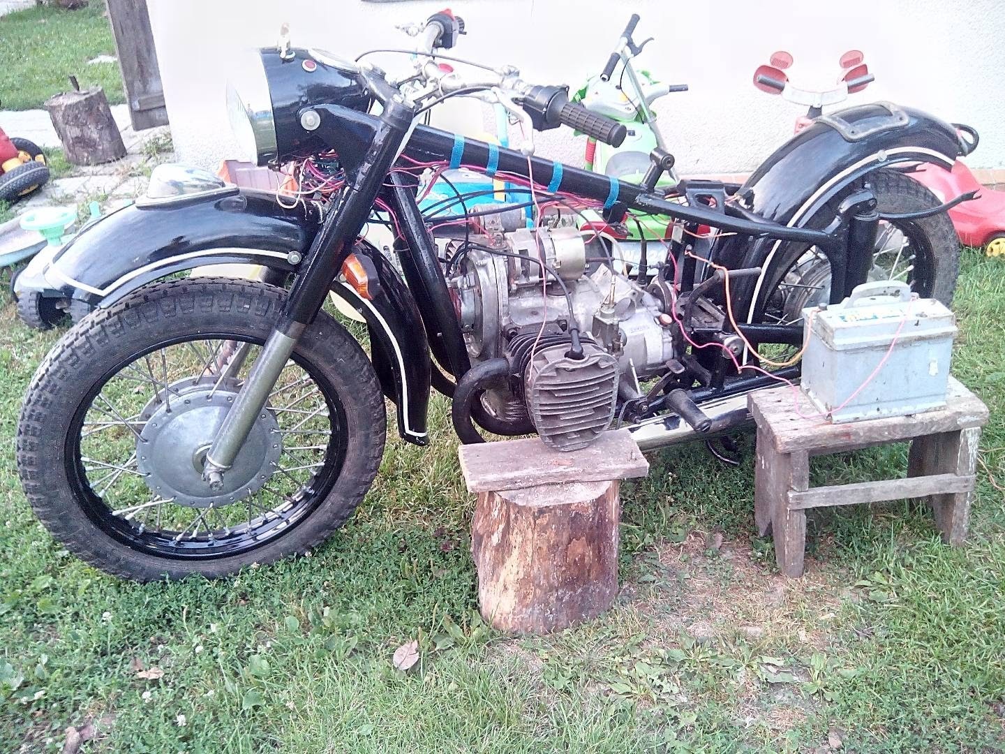 KMZ K750 1969 - My, Longpost, Dnieper, Motorcycle Dnepr, KMZ, Motorcycles, Rarity, Moto