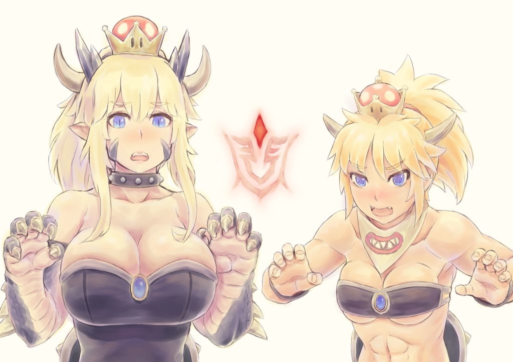 Bowsette Fate - Anime, Anime art, Fate, Artoria pendragon, Mordred, Ruler, Jeanne alter, Bowsette