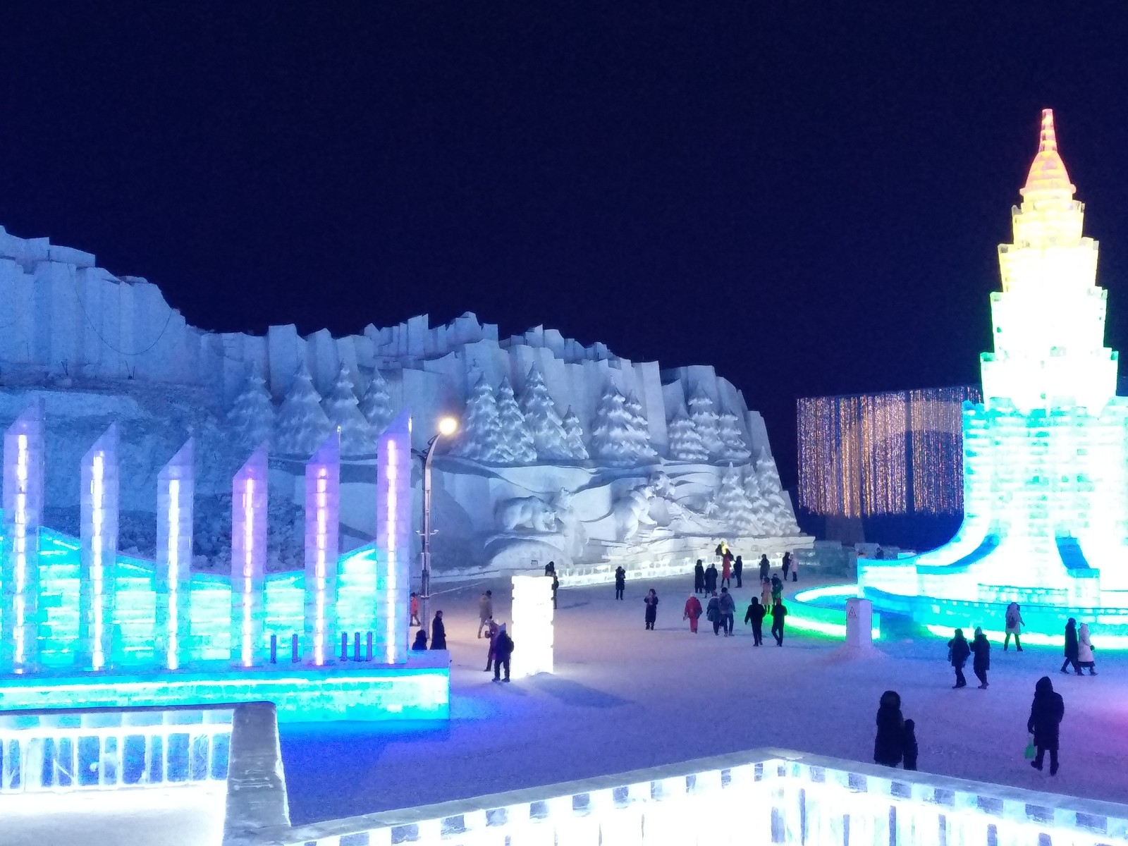 Harbin. ice city - My, Longpost, China, Tourism, Video