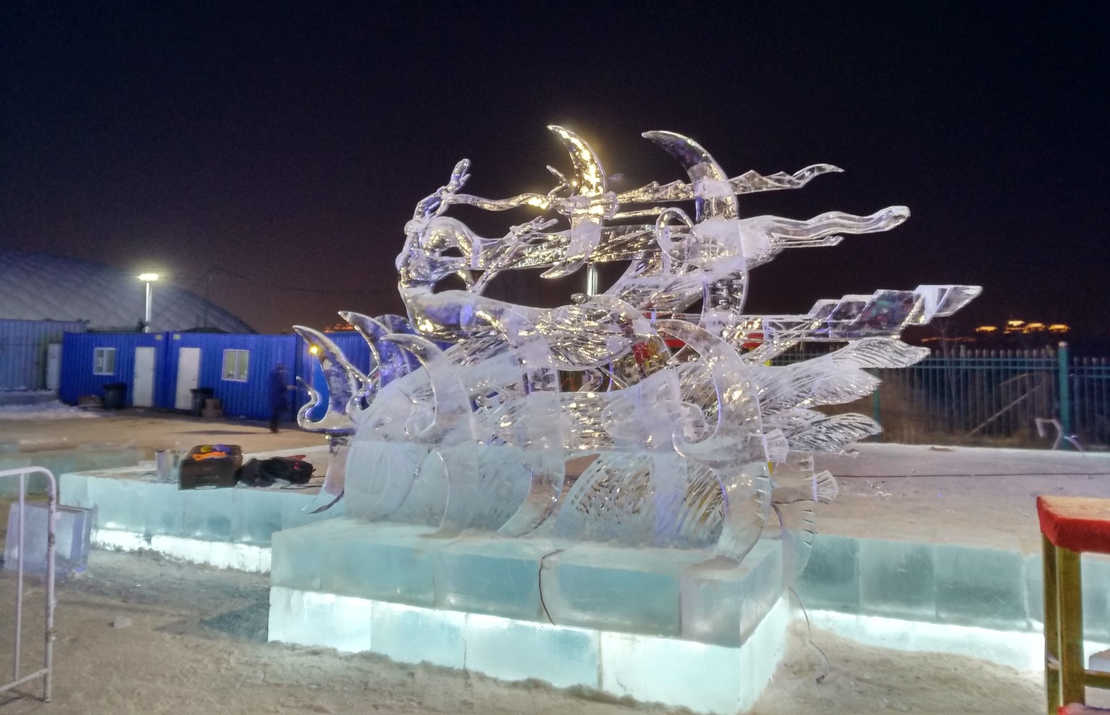 Harbin. ice city - My, Longpost, China, Tourism, Video