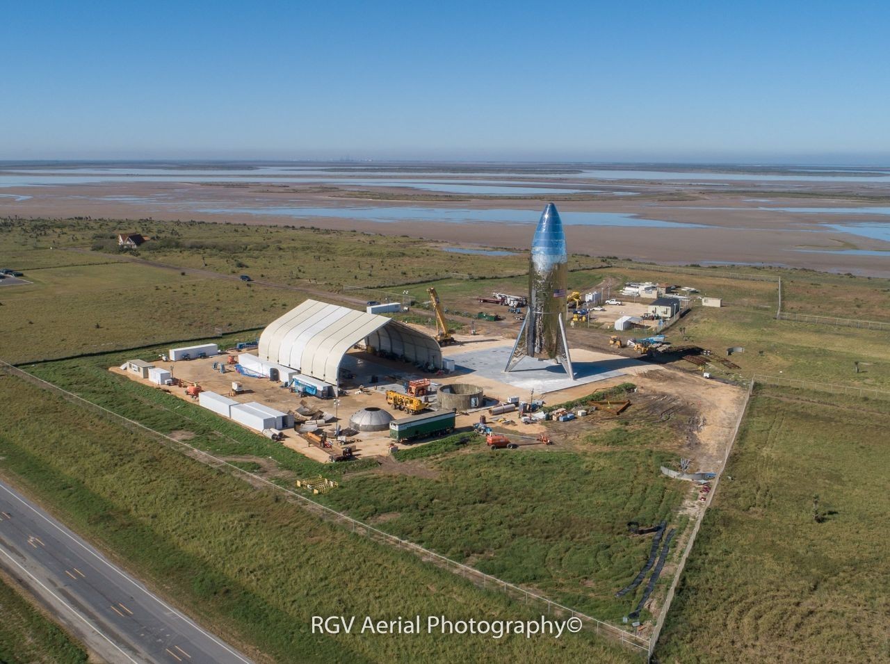 Строящийся космодром в Бока Чика, 13.01.2019 - Илон Маск, SpaceX, Starship, Космос, Длиннопост