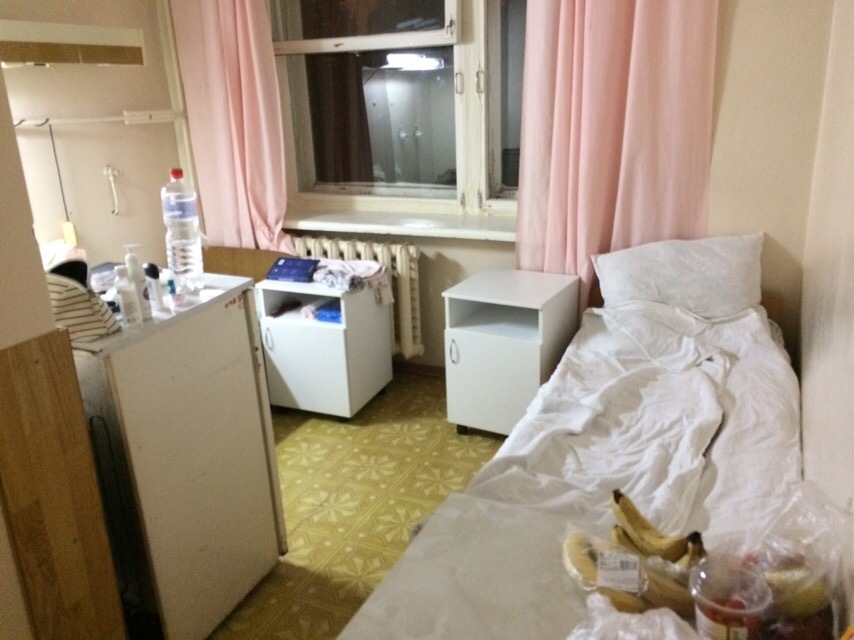 How to rent a room for 42,000 rubles per month? - My, Hospital, Longpost, Astonishment, Repair