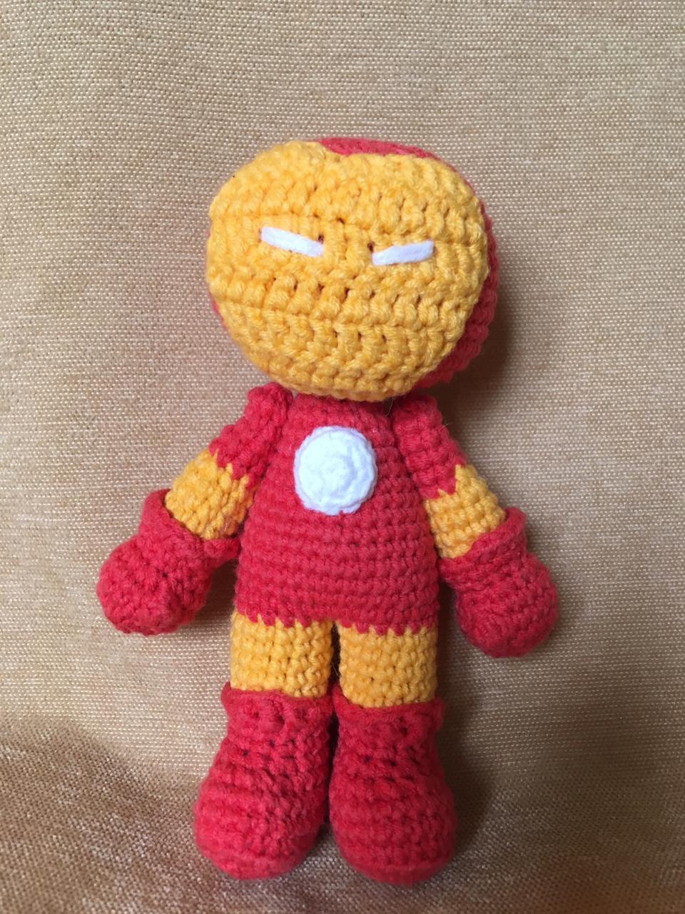 Avengers! - My, Amigurumi, Needlework without process, Knitting, Knitted toys, Handmade, Handmade, With your own hands, Avengers, Longpost