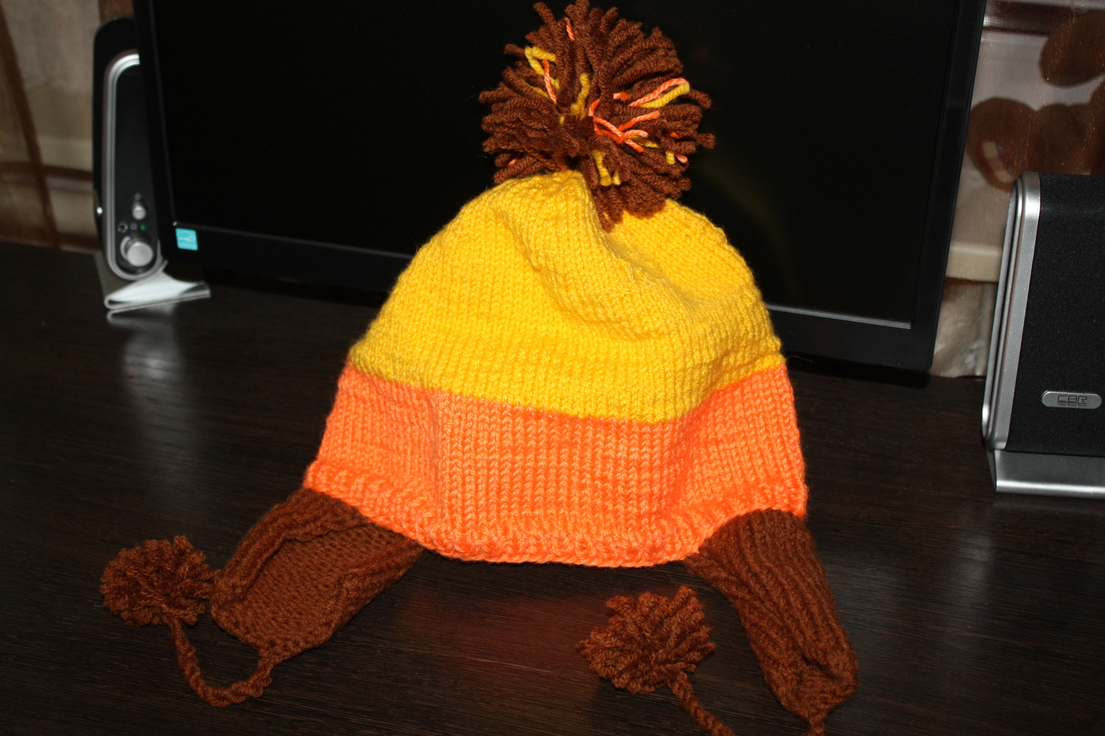 My personal Jane Cobb hat (custom knit) - My, Jane Cobb, Cap, Jane Cobb's hat, The series Firefly, Knitting