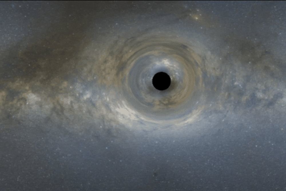 Invisible black hole found in the Milky Way - Interesting, news, Black hole, Space, Astronomy