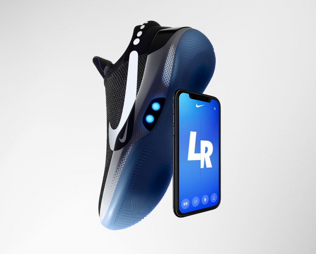 Nike Adapt BB — умные кроссовки с управлением со смартфона - Nike, Fit Adapt, Технологии, Кроссовки, Длиннопост