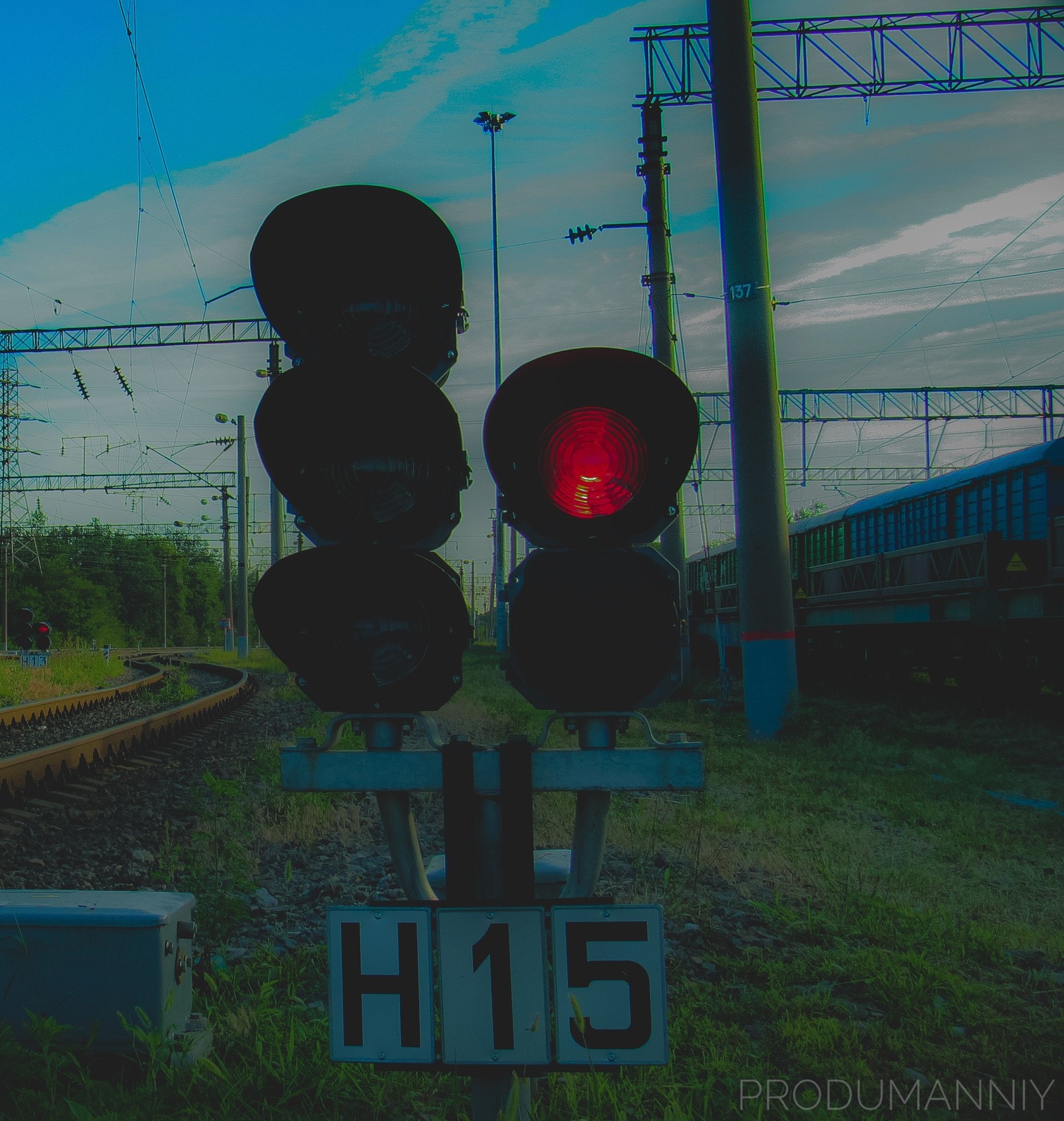 Traffic light glass. - My, Russian Railways, Railway, Traffic lights, Longpost