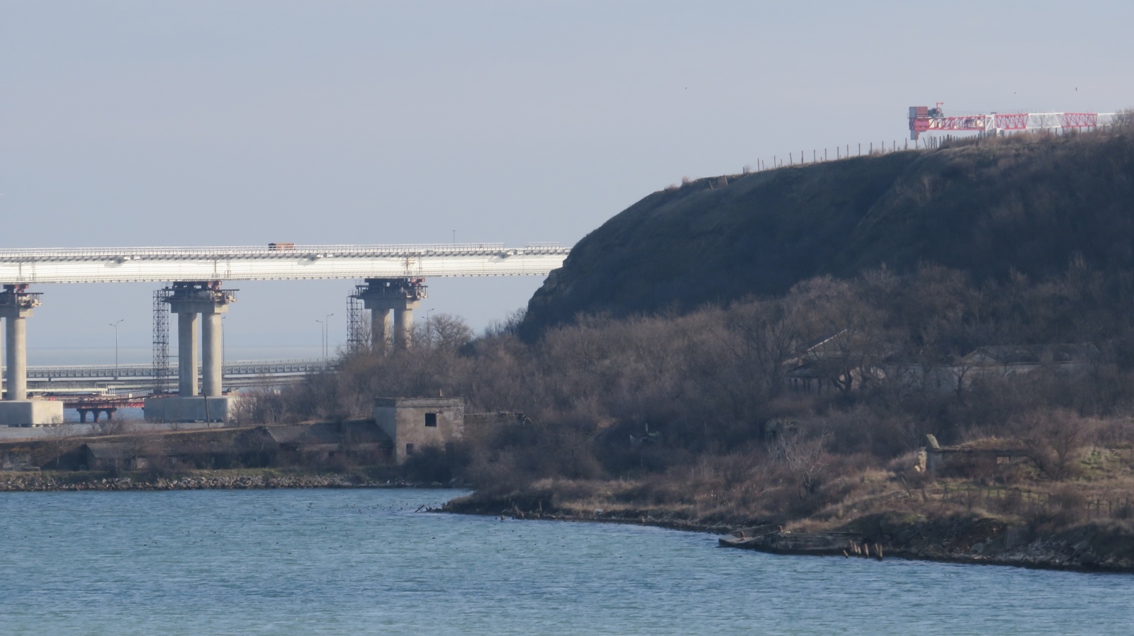 Crimea. Crimean bridge. Details of the construction of the railway. 24 photos. - Crimea, Kerch, Crimean bridge, Railway, Building, Video, Longpost