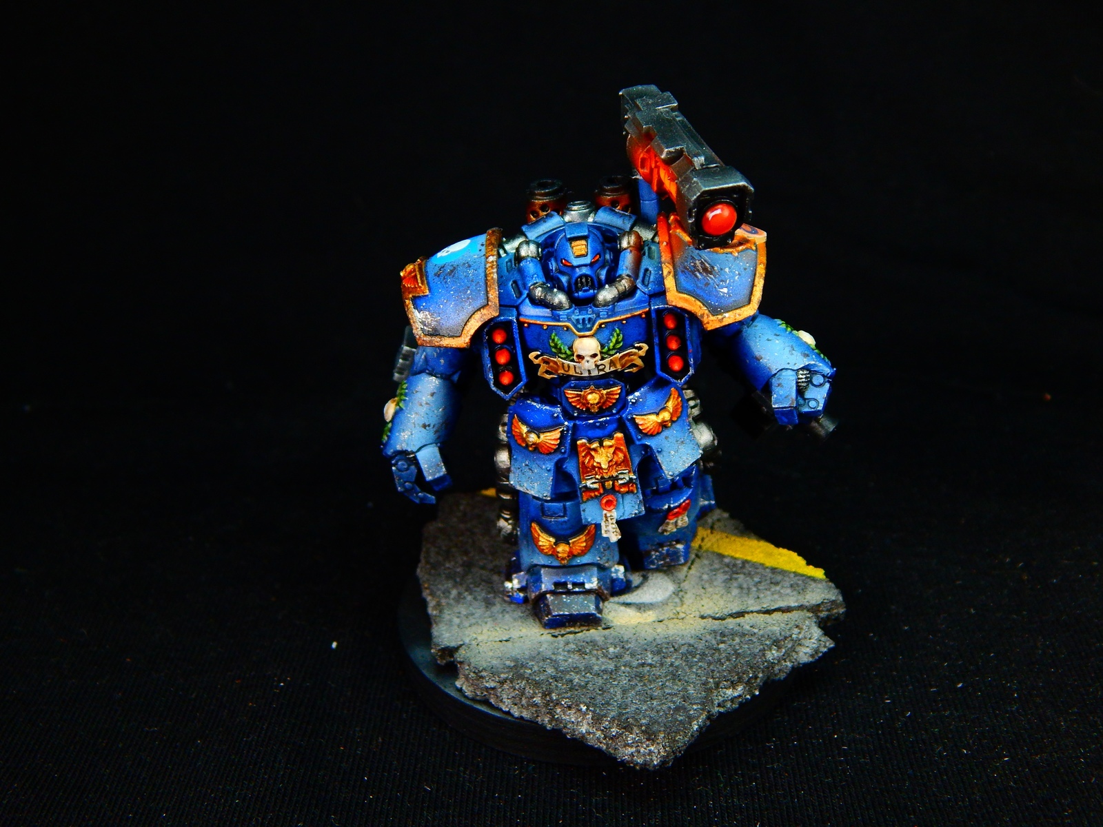 Space Marine Centurions - My, Warhammer 40k, Wh painting, Wh miniatures, Ultramarines, Miniature, Painting miniatures, Longpost