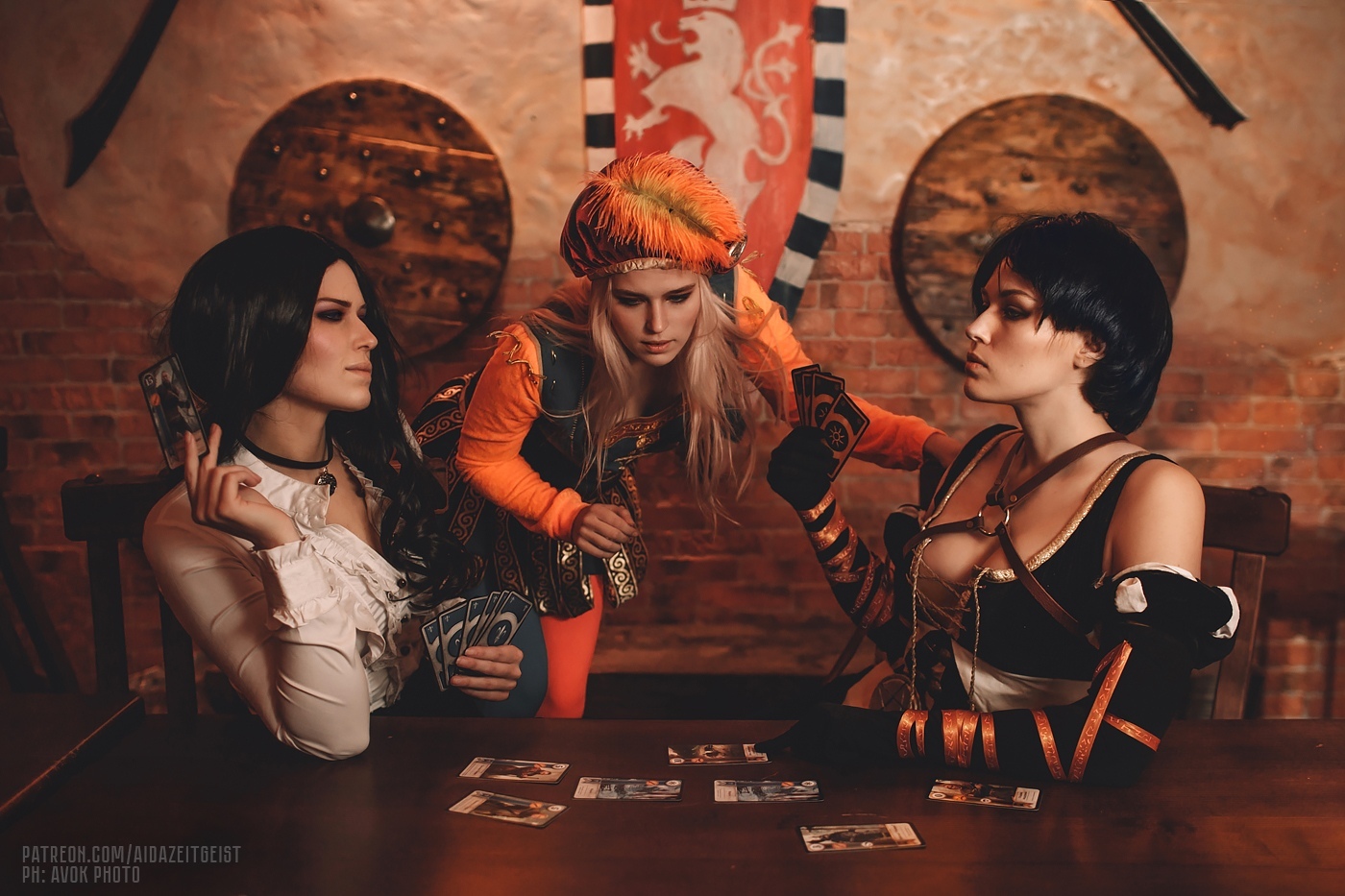 A selection of cosplays from Aida Zeitgeist - My, Cosplay, Witcher, Yennefer, Ciri, Triss Merigold, Priscilla, Longpost