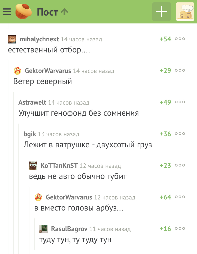 Поэзия....эволюции - Комментарии, Ватрушка, ДТП, Нравится, Катание на ватрушке, Комментарии на Пикабу, Скриншот, Переделка песни, Естественный отбор