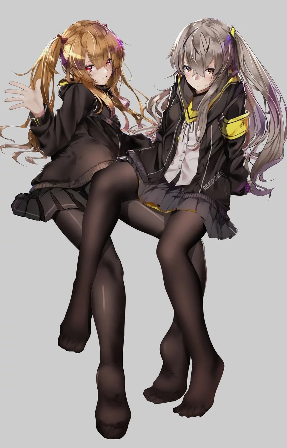 Ump45 & ump9 - Anime Art, Ump45, Ump9, Girls Frontline