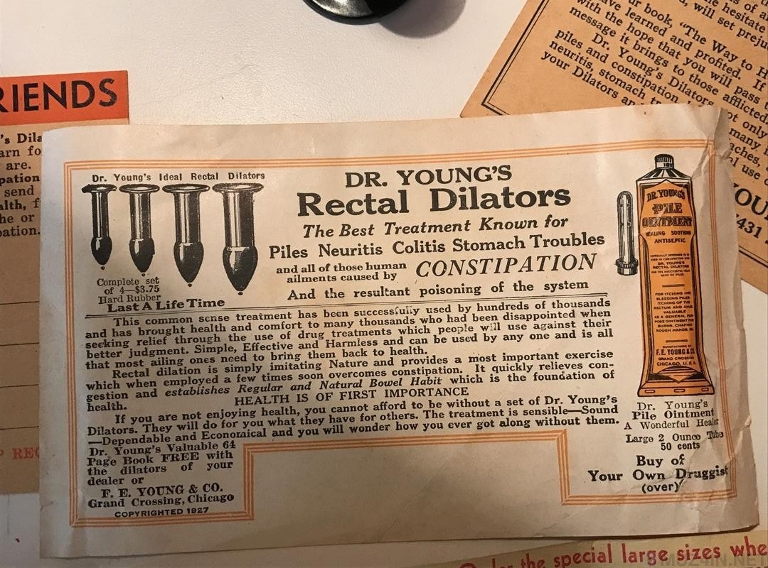 Important firsts. Dr. young's ideal Rectal Dilators. Rectal Dilator. Расширители доктора Ян. Dilator Dr young.