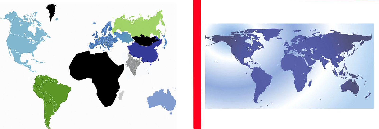 True map of the world - My, Peace, World map, Cards