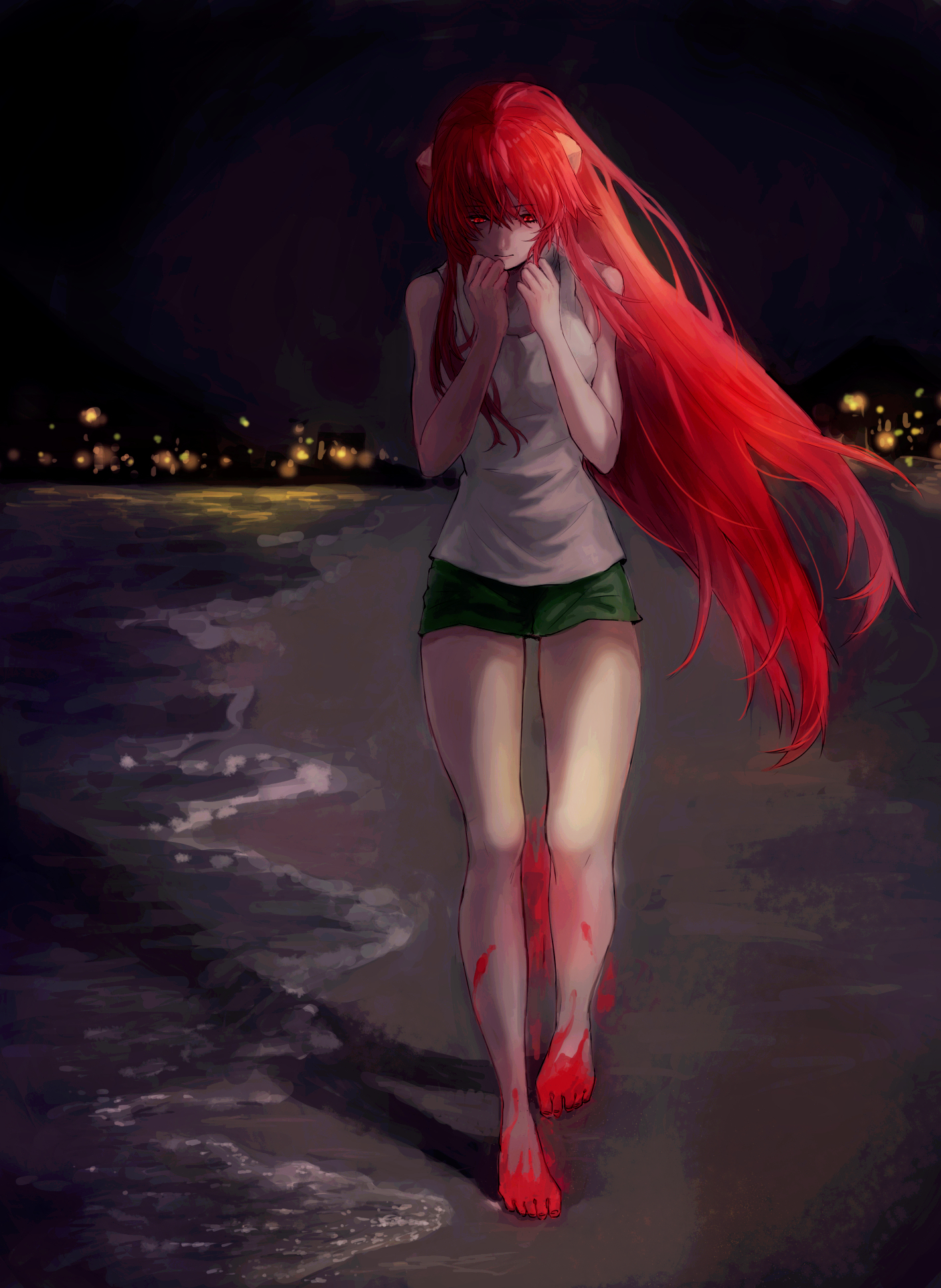 Lucy - Anime art, Anime, Elfen lied, , Lucy (Elfen Lied)