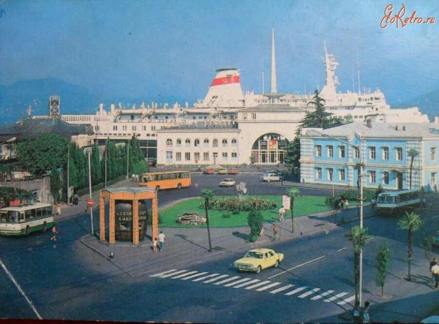 Batumi during the USSR - Historical photo, Batumi, the USSR, Georgia, Longpost