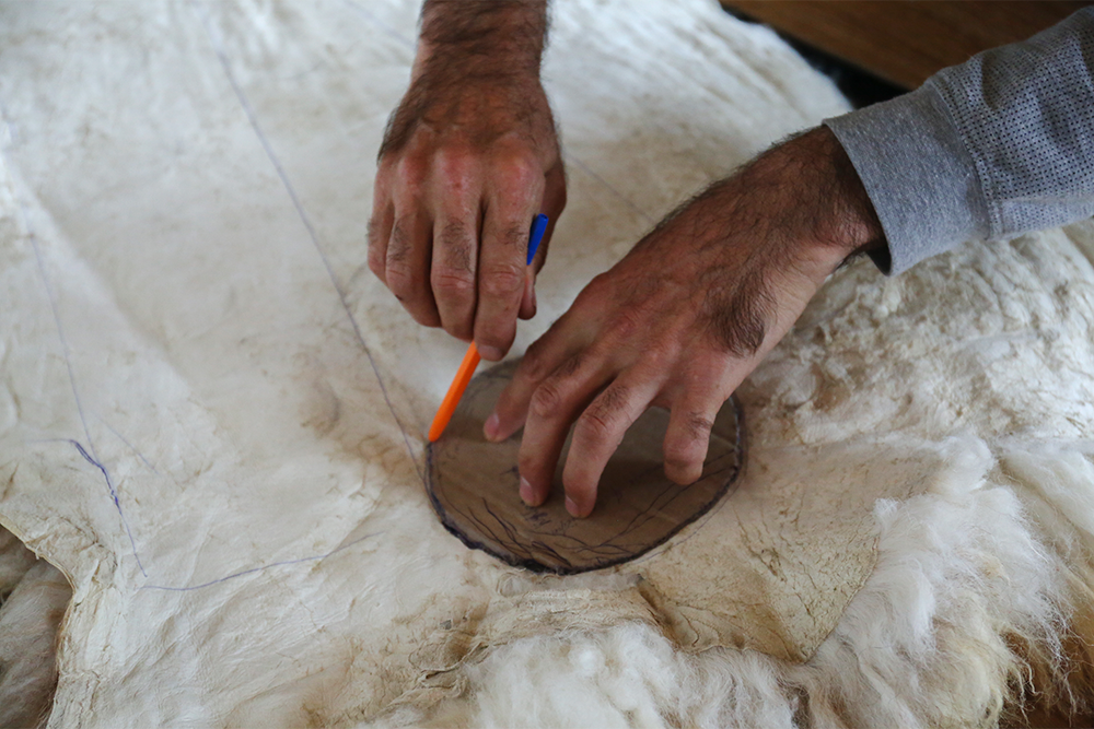 How hats are sewn in Dagestan - Papaha, Dagestan, Longpost