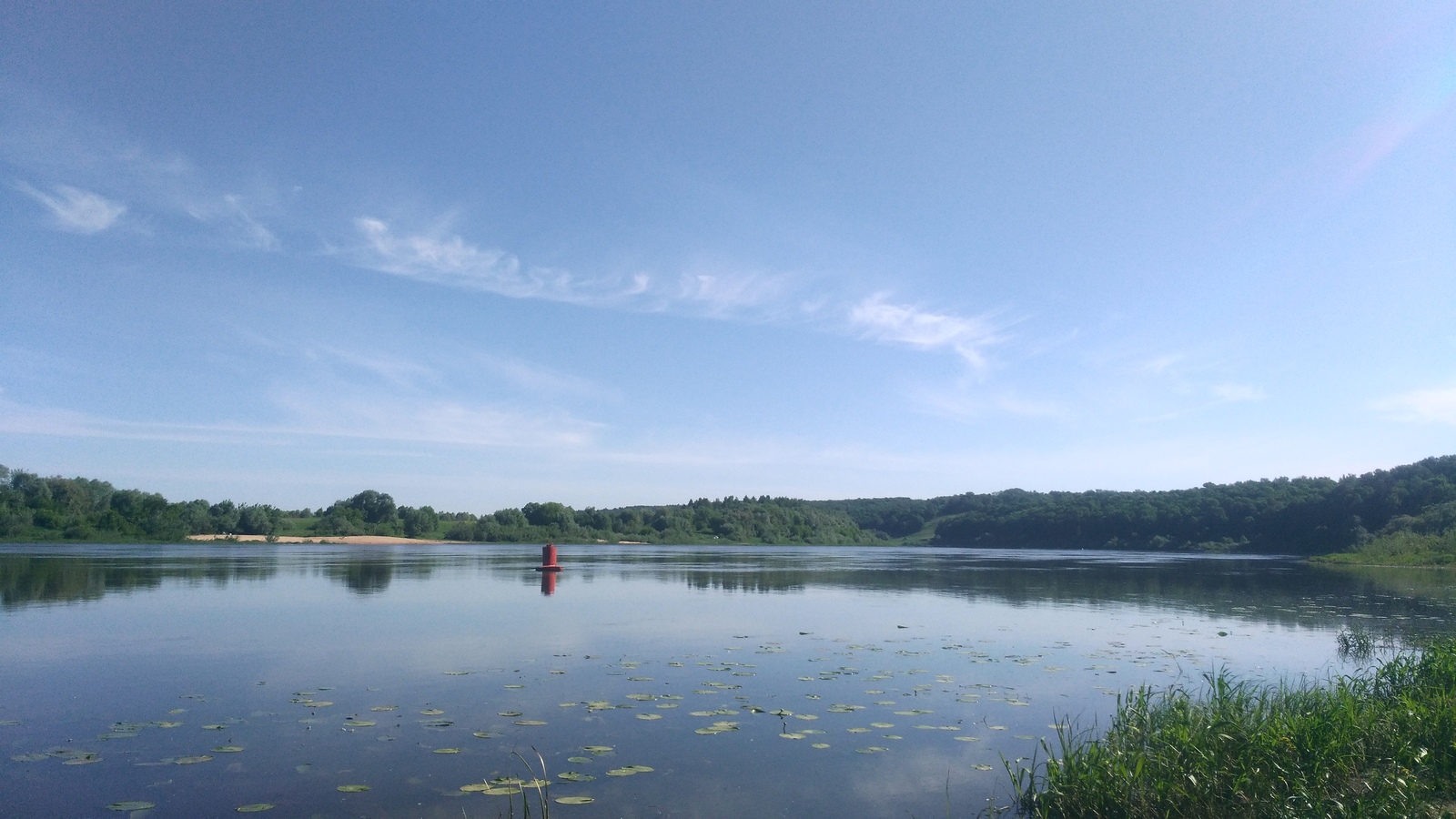 Summer - My, The photo, Nature, Fishing, Oka, River, Summer