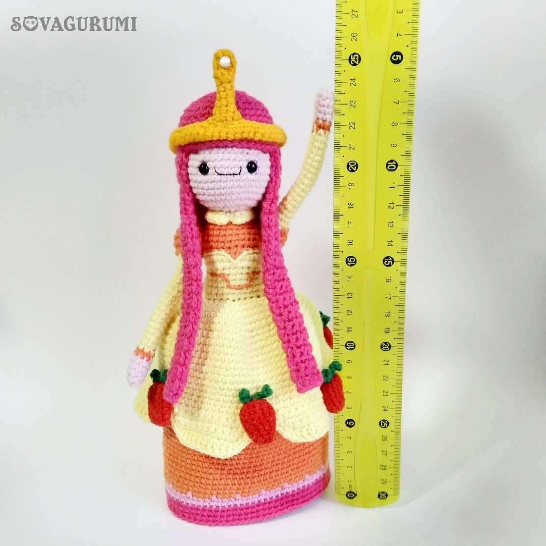 December cartoons - My, Needlemen, Needlework without process, Amigurumi, Knitted toys, Despicable Me, Bubble gum, Longpost