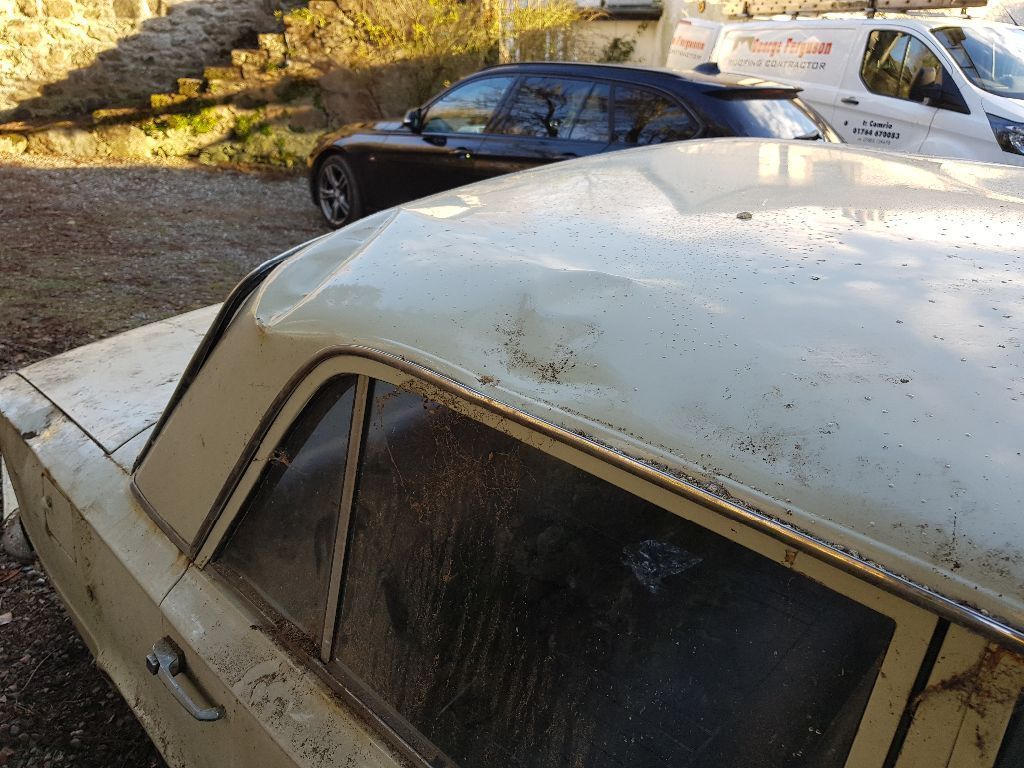 Fiat 124 put up for sale, which stood under the rubble of a destroyed garage for 41 years - Fiat 124, 1968, Find, Longpost