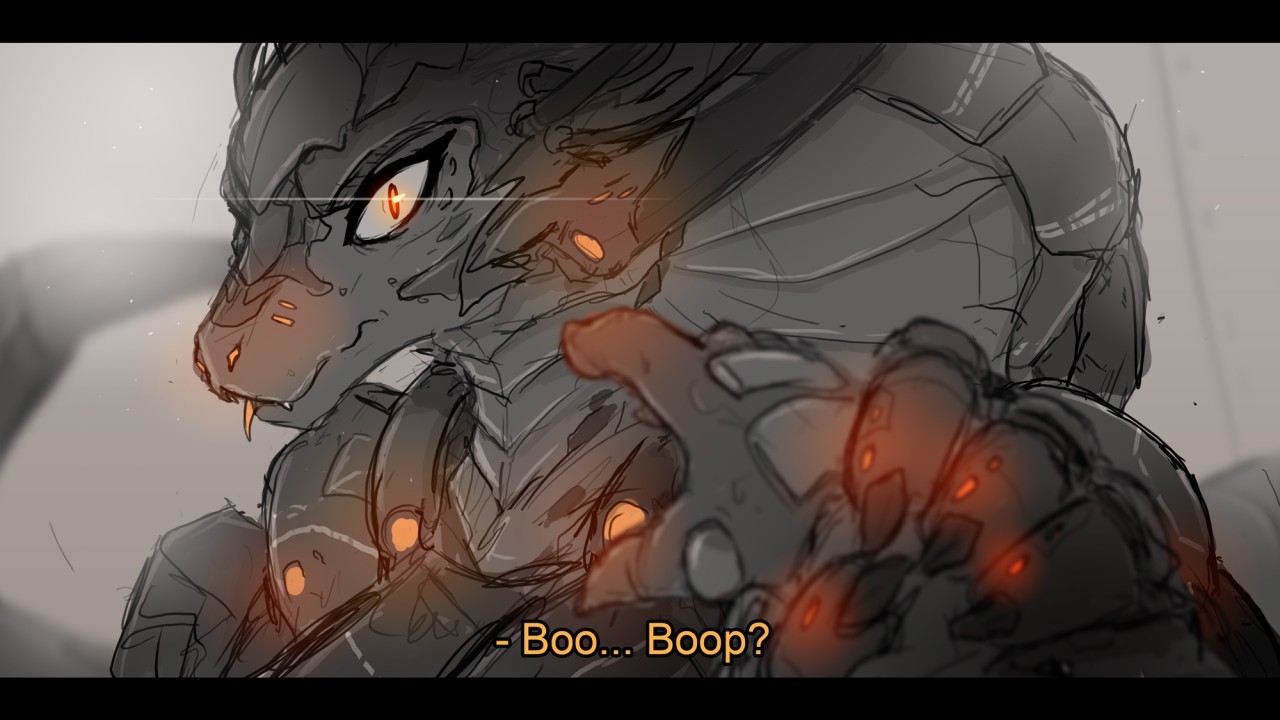 Don't boop the snoot - Furry, Art, Anthro, Furry snake, Cobras, Boop, Thatfurryfuck, Furry scalie