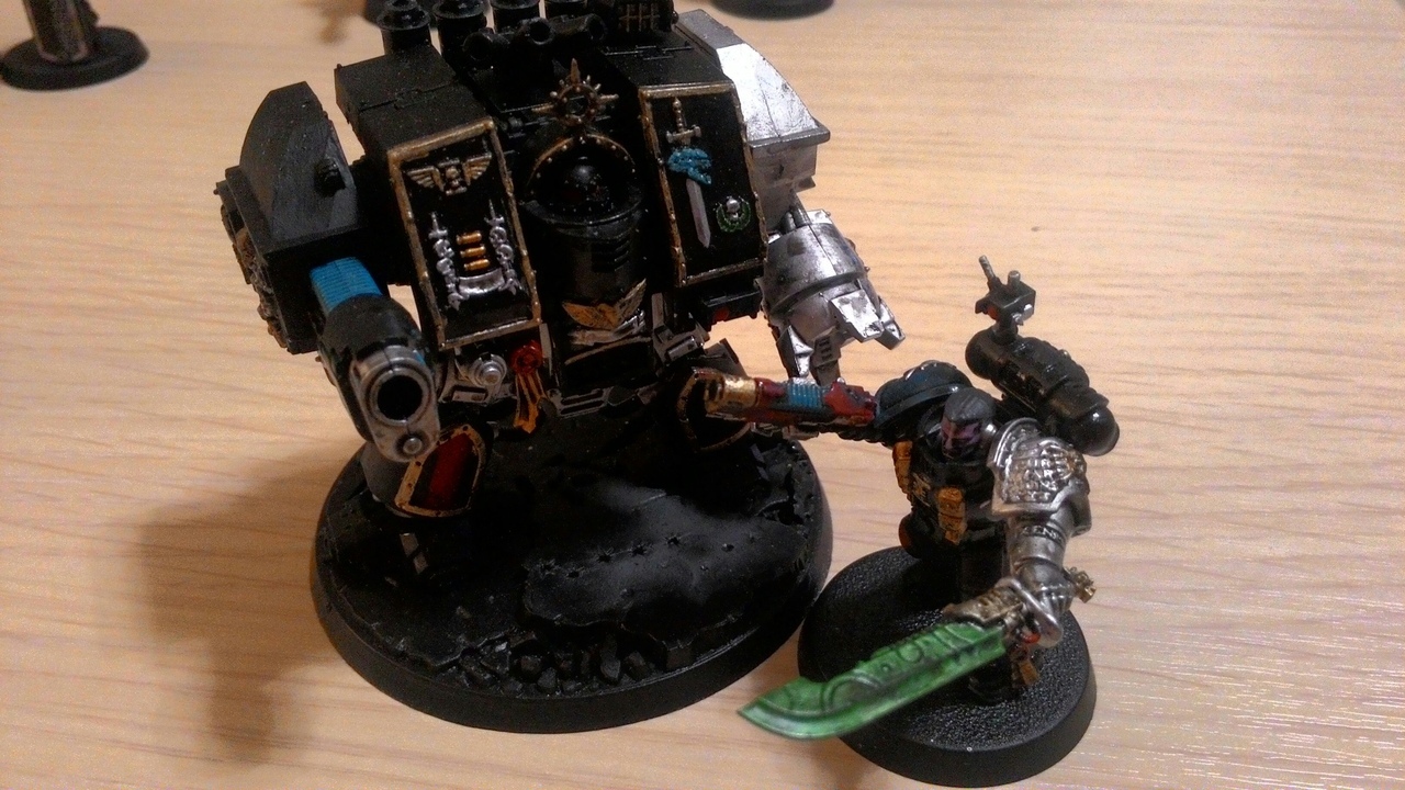 Deathwatch - first painting of miniatures - My, Wh miniatures, Wh painting, Warhammer 40k, Painting miniatures, Longpost