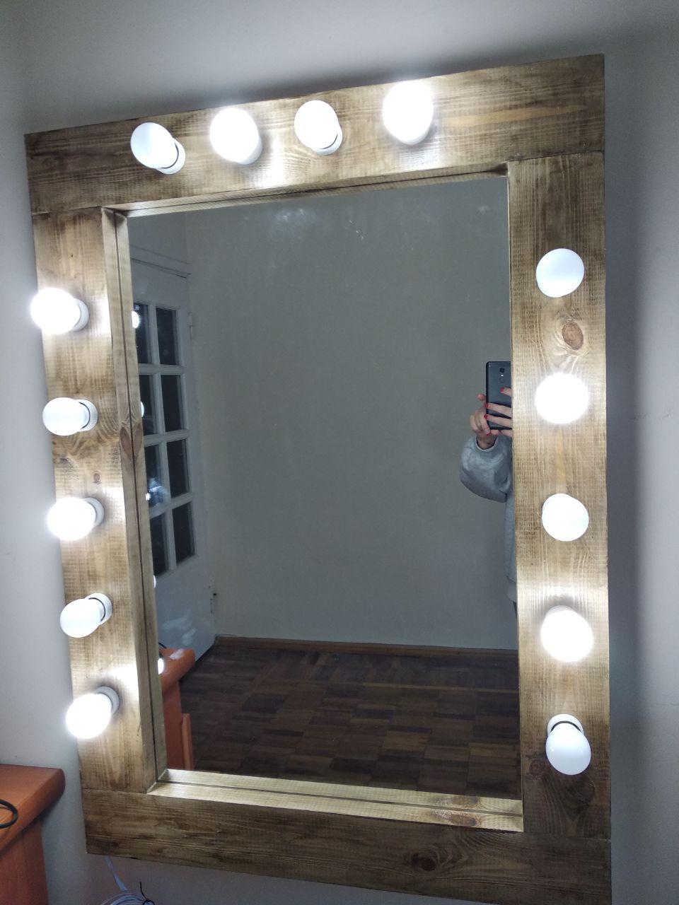 DIY Makeup Mirror - My, Mirror, Longpost, Images, Presents, Video